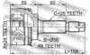 FEBEST 0110-056A48 Joint, drive shaft